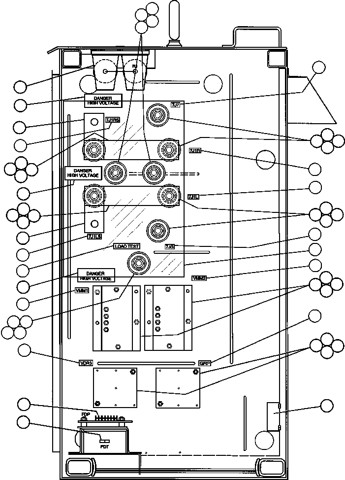 Панель VJ6118 KOMATSU