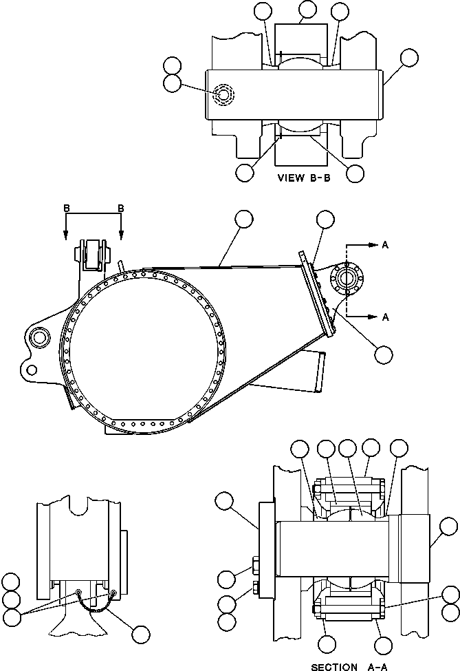 Палец (1) EC4162 KOMATSU