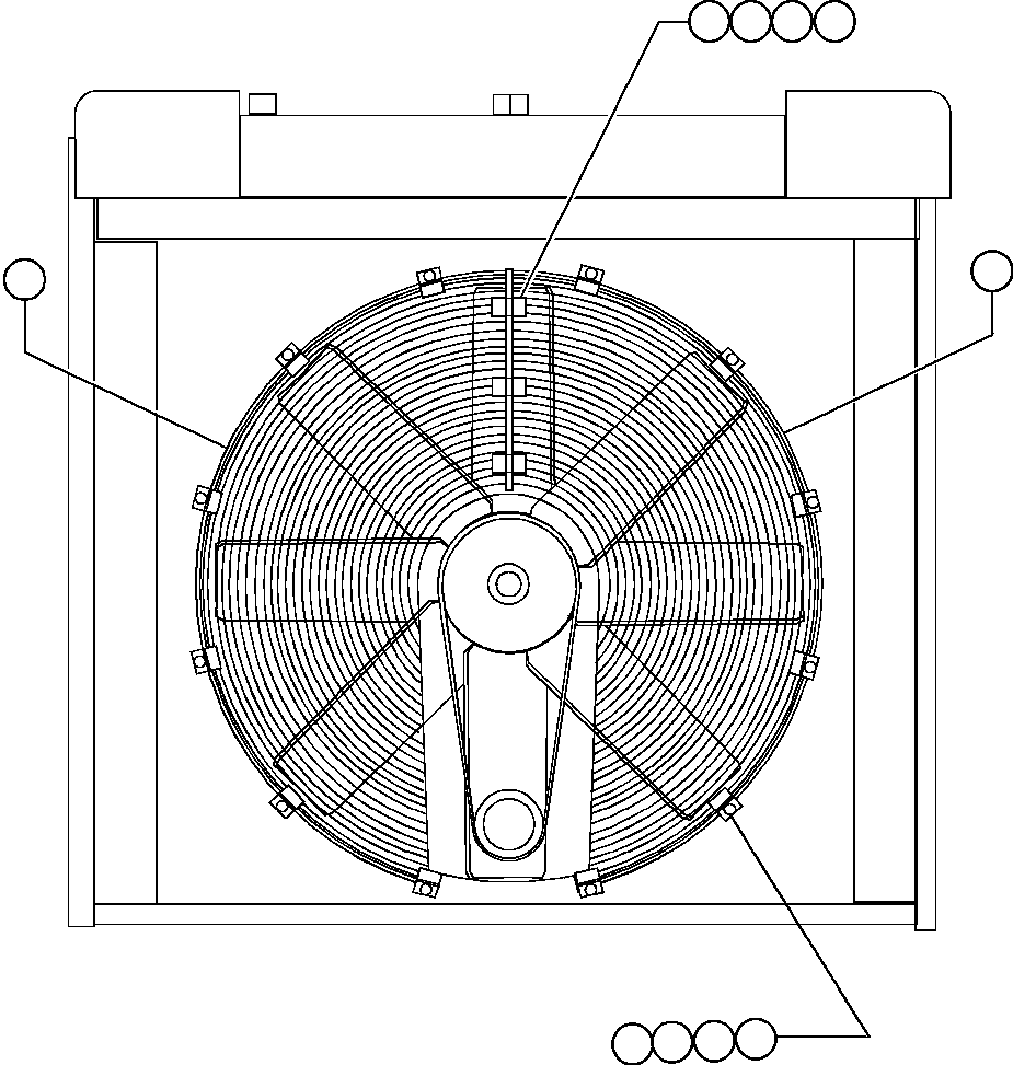 GUARD, FAN - L.H. EF7576 KOMATSU