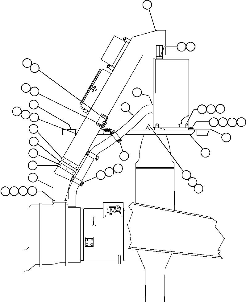 DUCT, INLET EB8015 KOMATSU