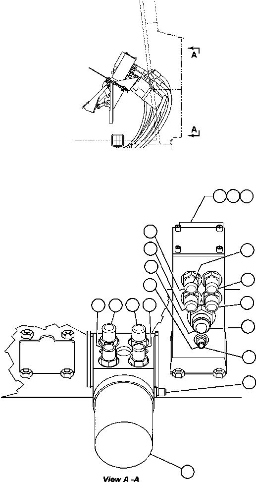 BRAKE VALVE PEDAL ASSM (SEE INDEX) PB9655 KOMATSU