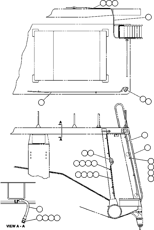 LADDER ASSM - R.H. (SEE FIG 55050) EC3267 KOMATSU
