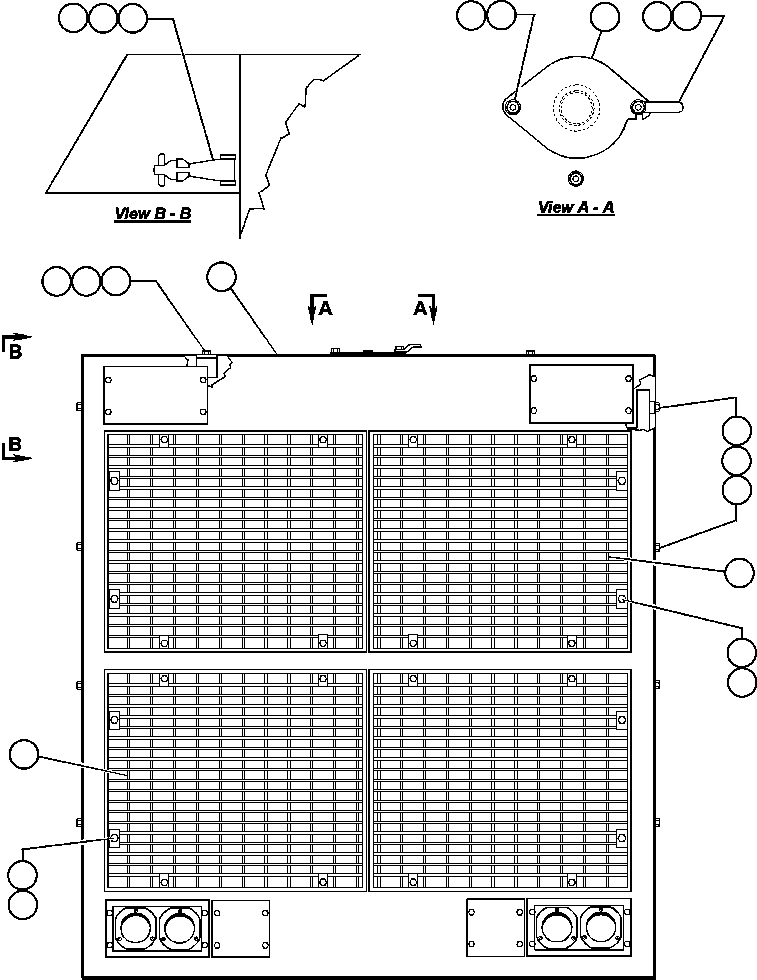 HOOD & GRILLE EG7611 KOMATSU