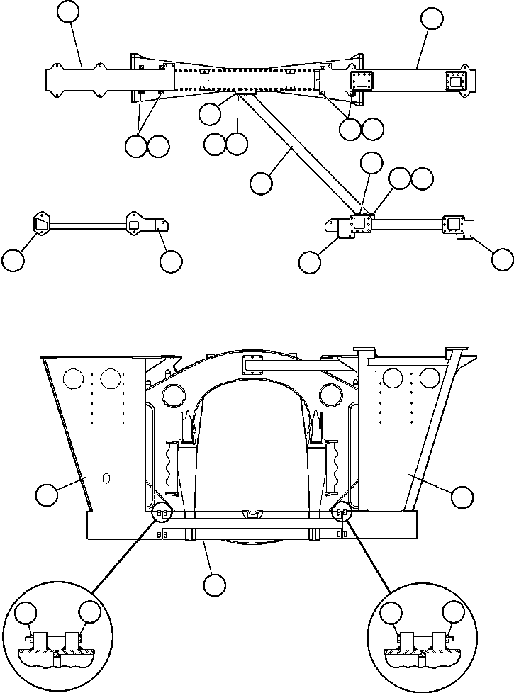 UPRIGHT - R.H. EG8971 KOMATSU