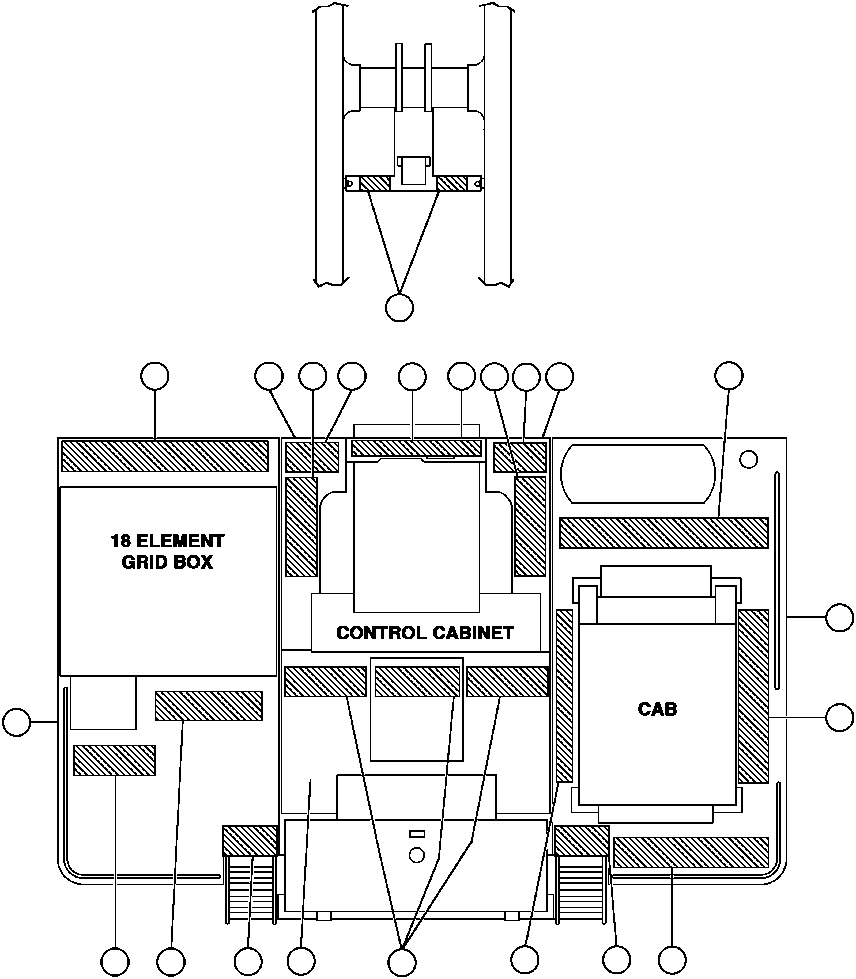 DECK - L.H. EH3096 KOMATSU