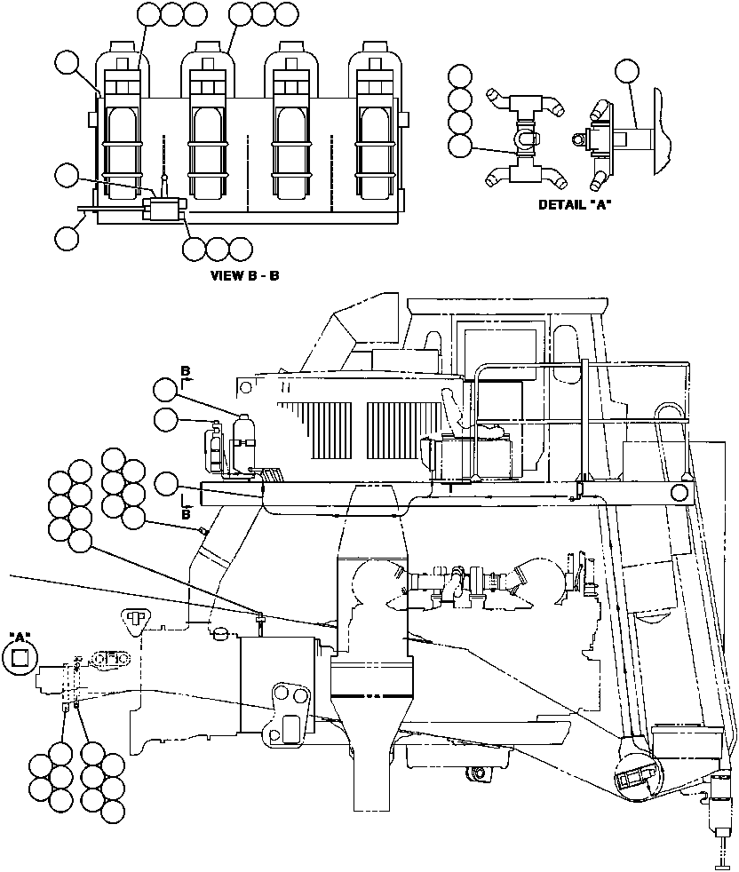 BRACKET, GAS PB9136 KOMATSU