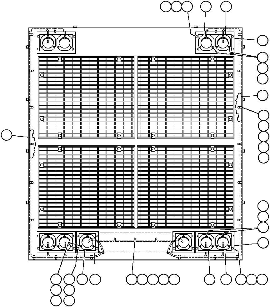 FOGLIGHT ASSEMBLY (SEE FIG 55107) (OPTIONAL) AK7530 KOMATSU