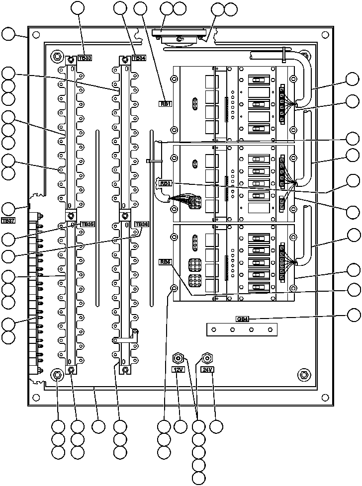 BOX, JUNCTION EG4521 KOMATSU