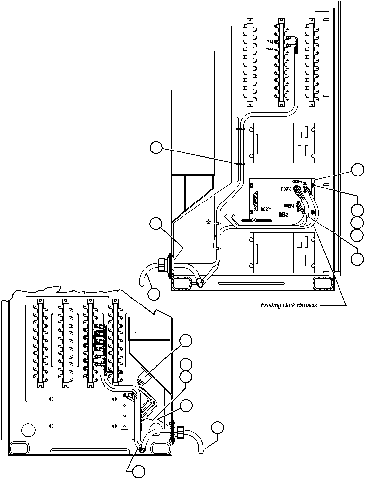 HARNESS - PAYLOAD METER EF9765 KOMATSU