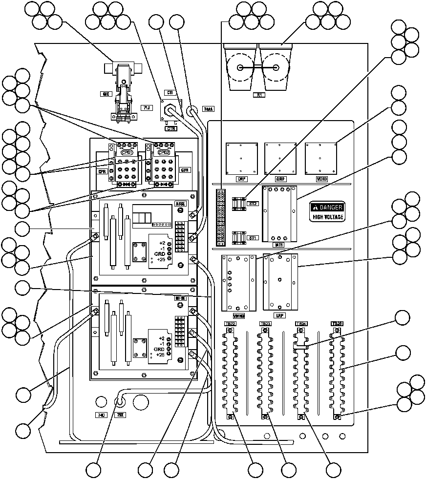 CONTACTOR ASSEMBLY PB9512 KOMATSU