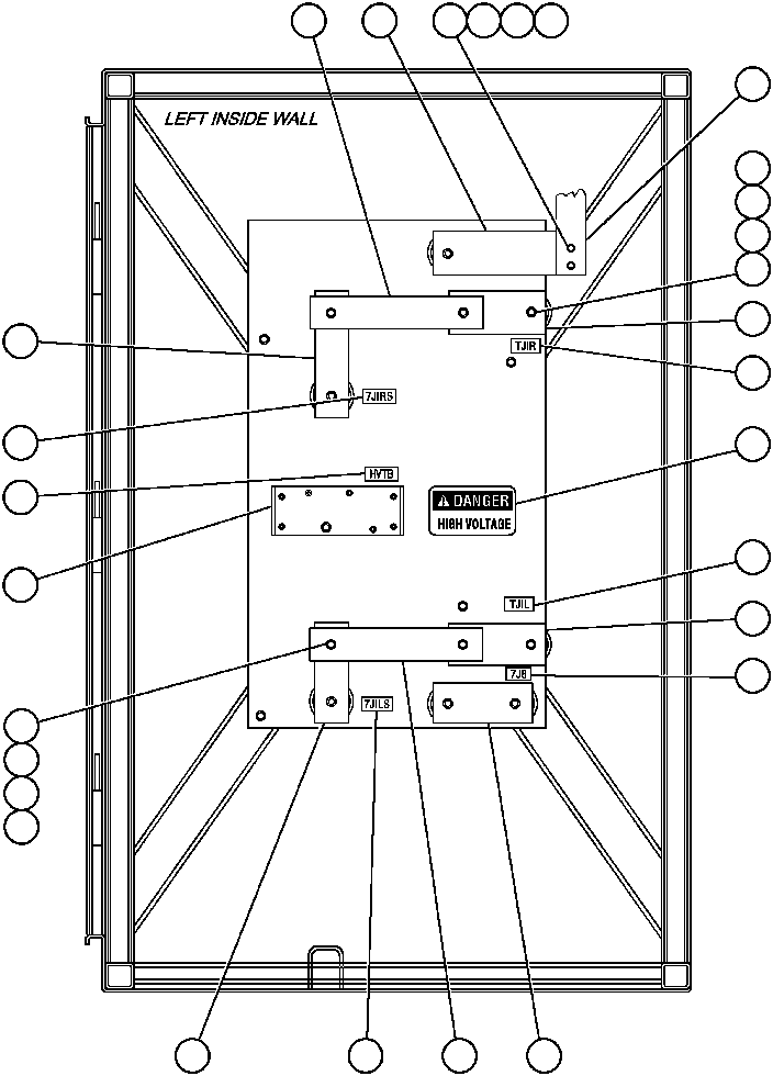 PANEL (HVTB) VS6350 KOMATSU