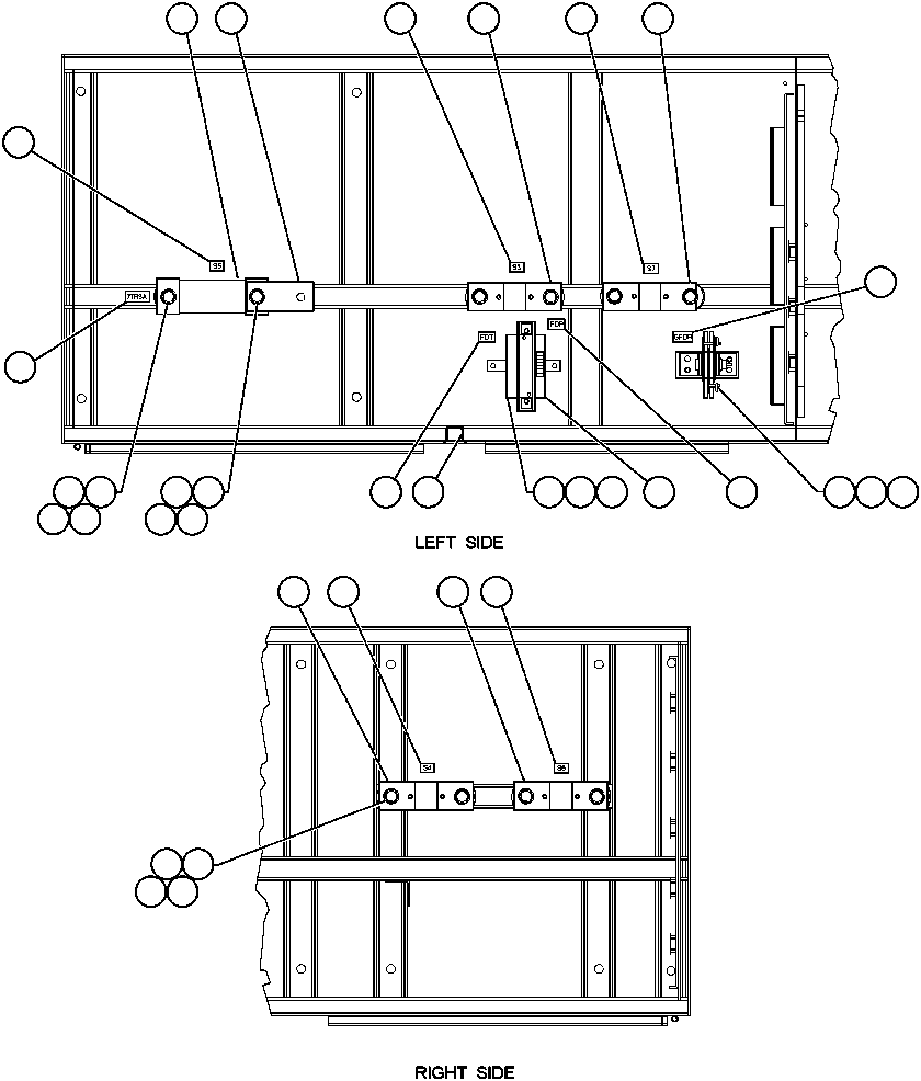 винт с головкой - 1/2" - 13NC X 3 1/2" 180192 KOMATSU