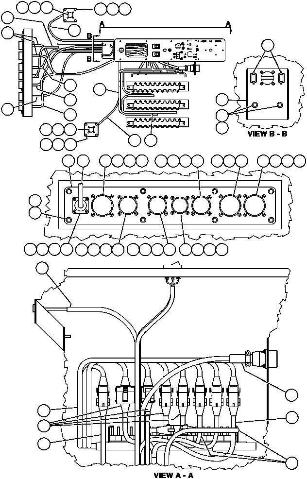 HARNESS, TROLLEY INTERNAL EF9760 KOMATSU