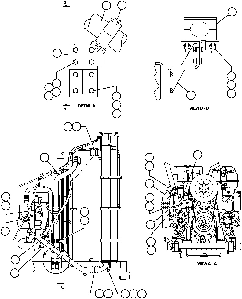 Прокладка EG4384 KOMATSU