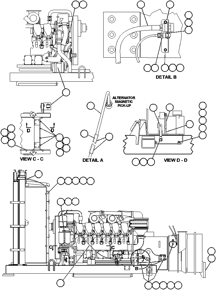 SENDER, TEMP PC0205 KOMATSU