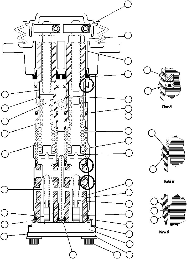 SPRING, REGULATOR BF4338 KOMATSU