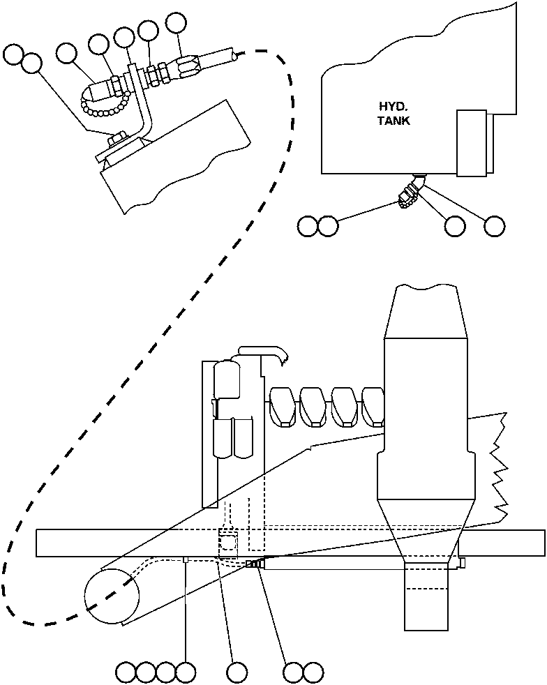 Шланг HA0625 KOMATSU