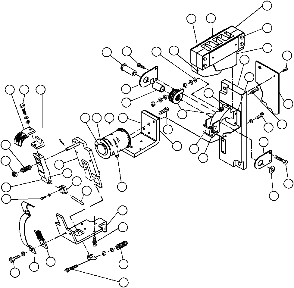 NOTE: (1) INCLUDED IN AK0943 CONTACT TIP KIT. AK0943 KOMATSU