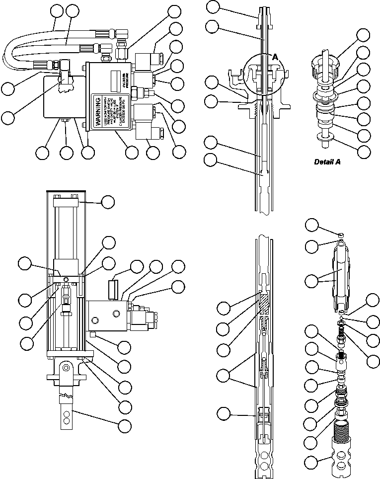 TIMER, MOUNTED ON SV2 SOLENOID PB9709 KOMATSU