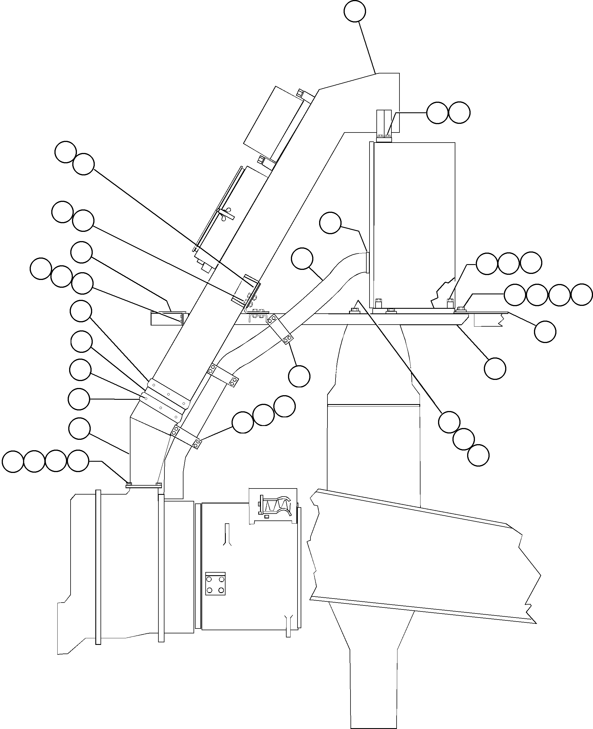 DUCT, INLET EH3331 KOMATSU