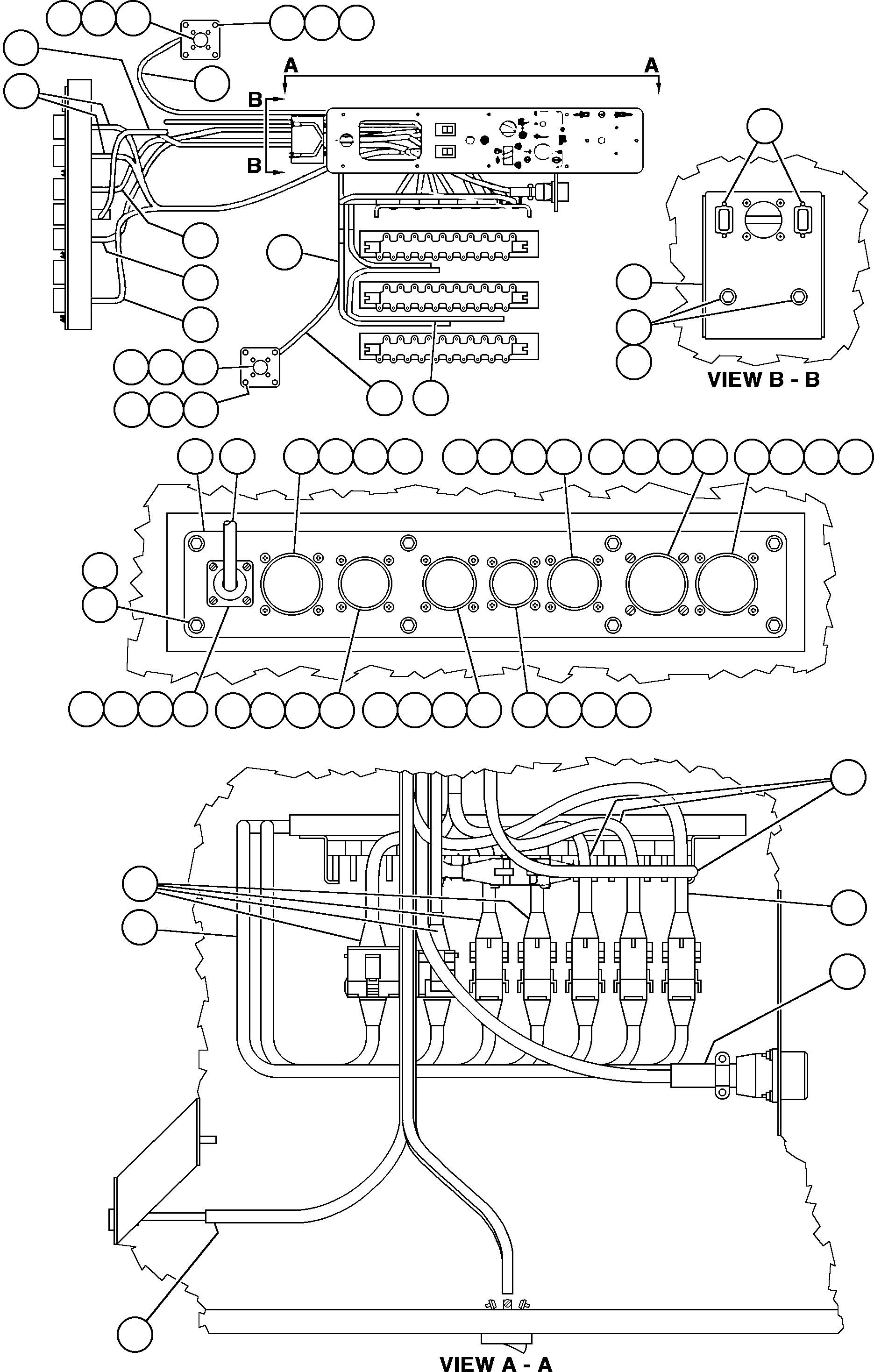 HARNESS - ENGINE DIAGNOSTIC EH1825 KOMATSU