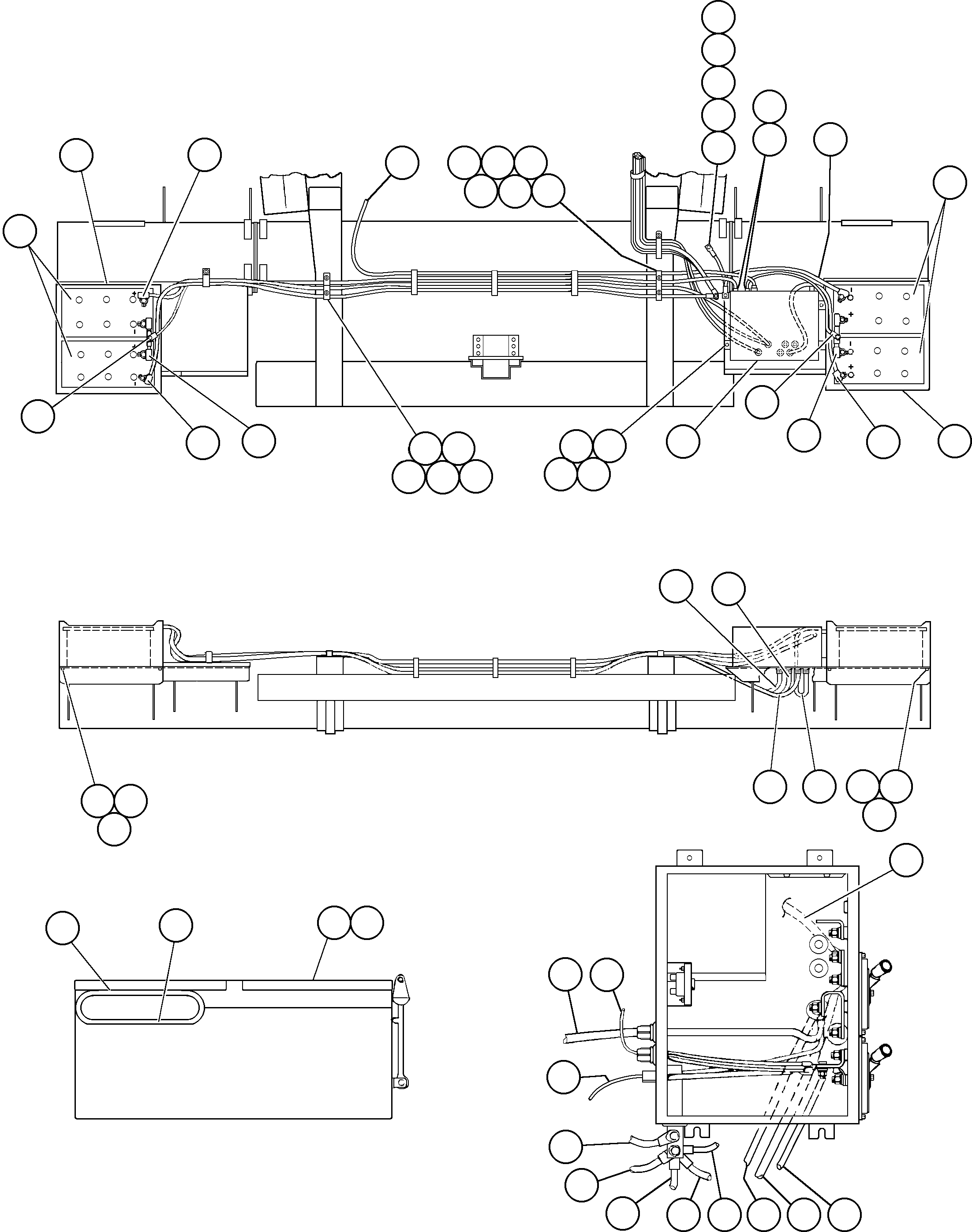 BOX, BATTERY EQUALIZER (SEE INDEX) EH4084 KOMATSU
