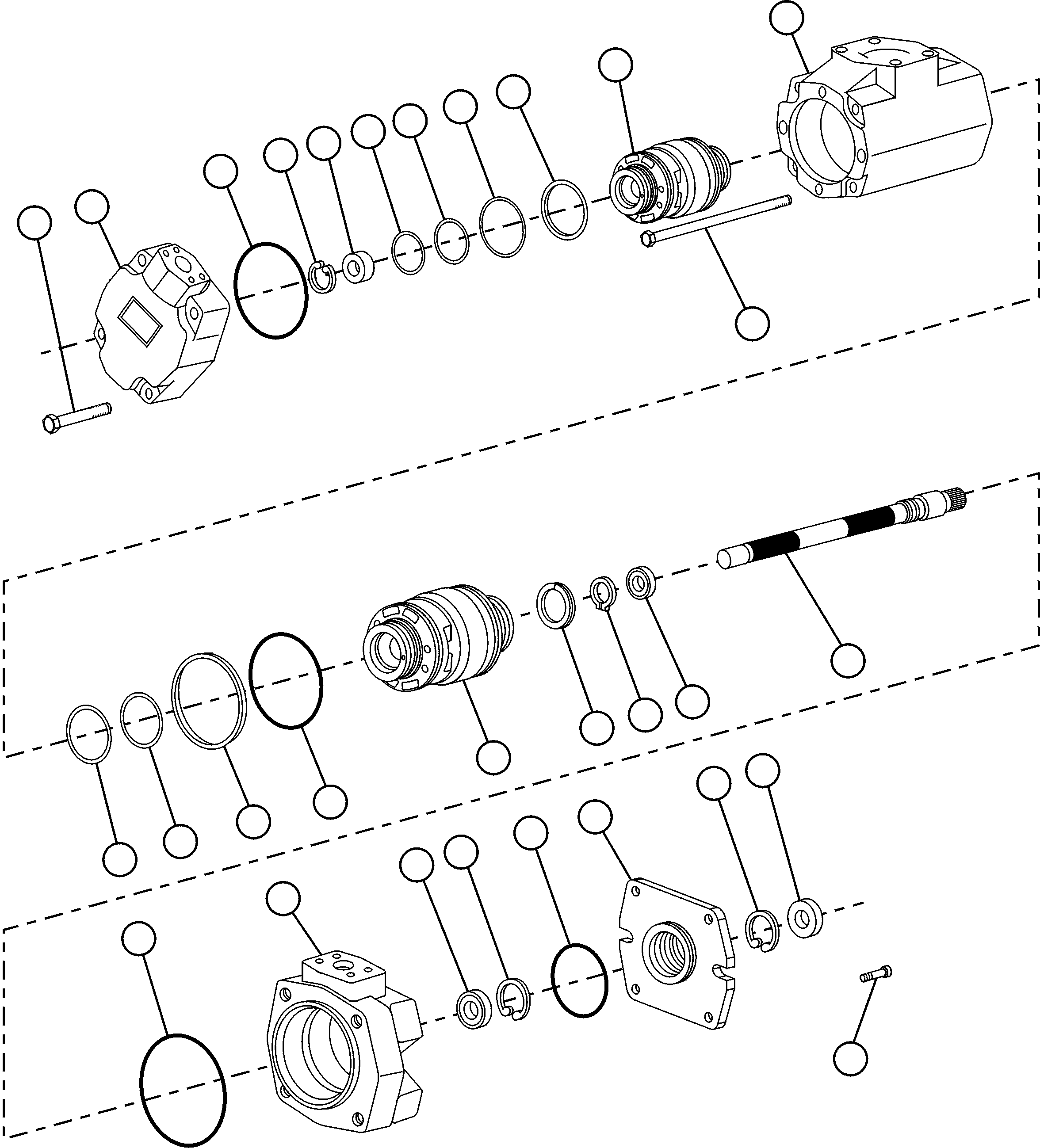 O-RING (1)/(3) BF4670 KOMATSU