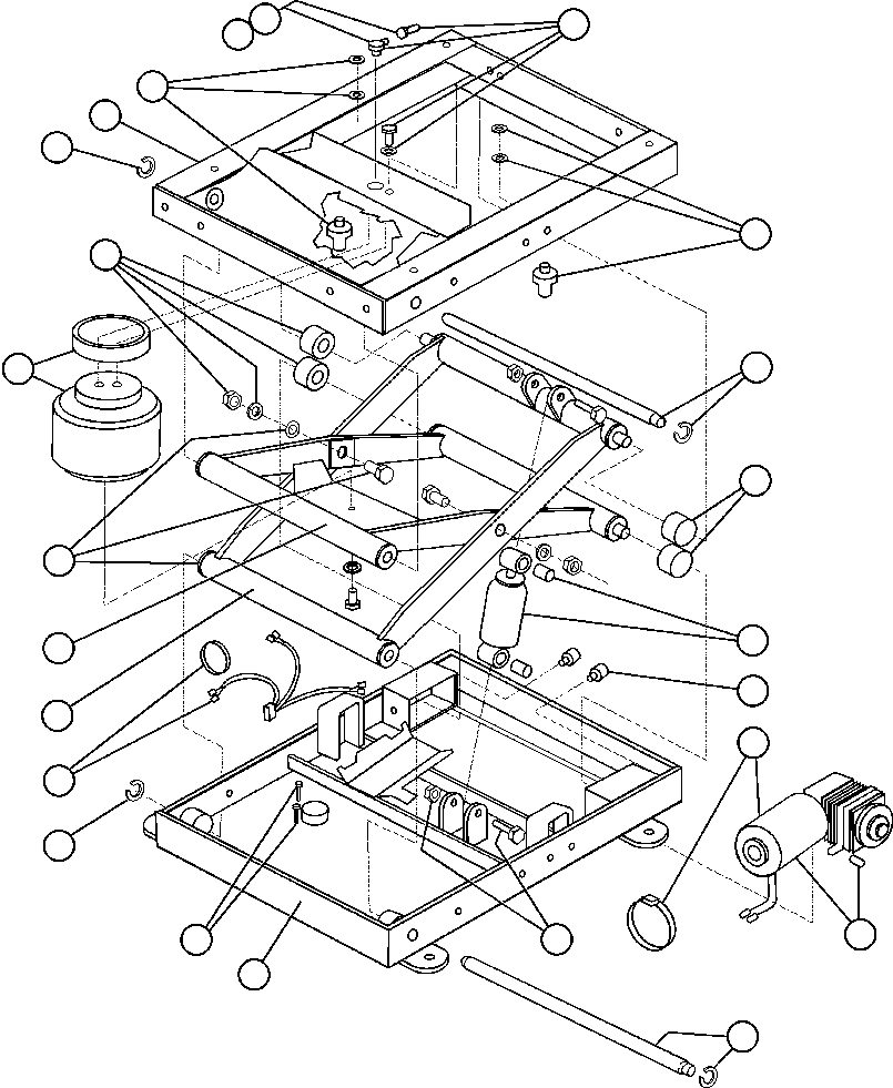 KIT, SHOCK ABSORBER BF0476 KOMATSU