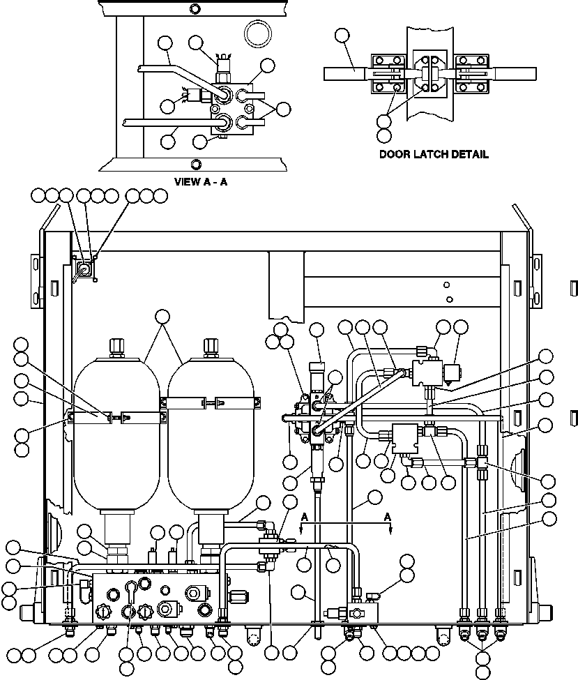 CABINET, BRAKE EG9238 KOMATSU