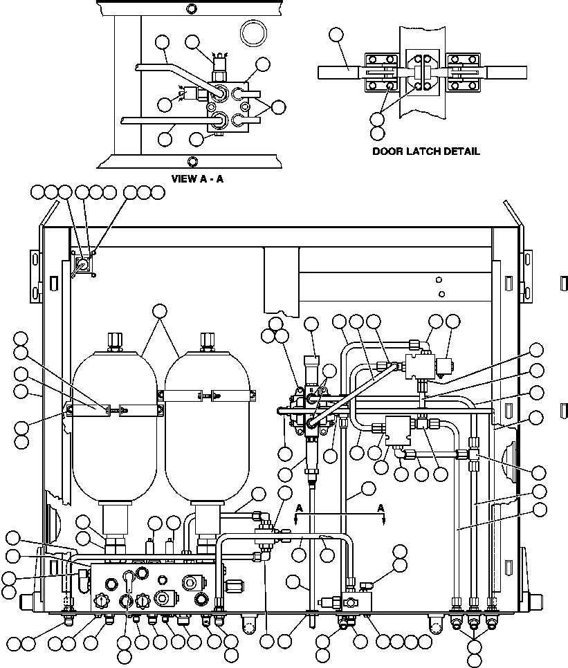 CABINET, BRAKE EJ1726 KOMATSU