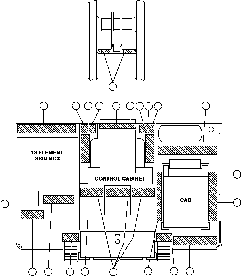 DECK - L.H. EJ2446 KOMATSU