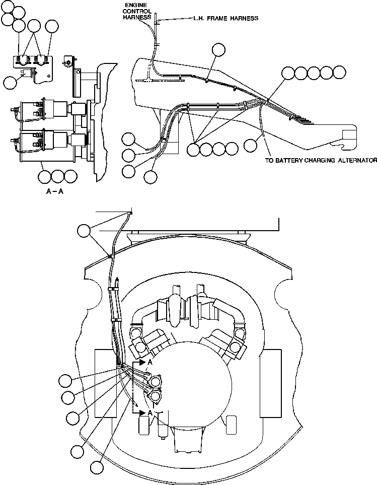 BRACKET, SOLENOID EH8285 KOMATSU