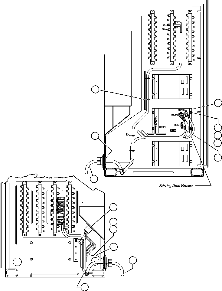 HARNESS, PAYLOAD METER EH2347 KOMATSU