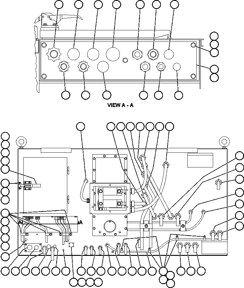 HARNESS, CAB POWER EJ6351 KOMATSU
