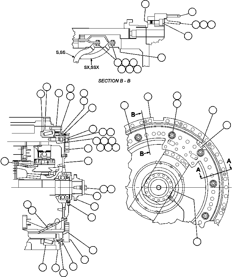 Угольная щётка BF4906 KOMATSU
