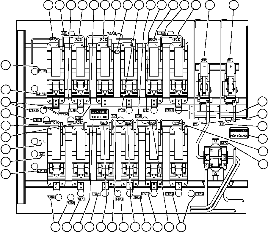 Табличка - 7TR1 EG1888 KOMATSU