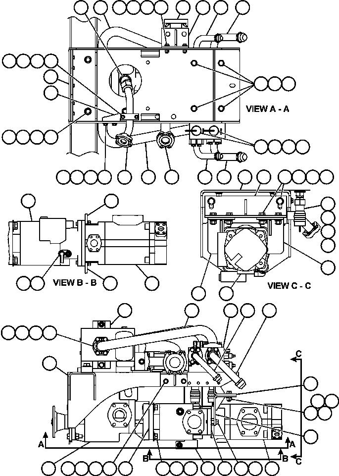 Трубка EH1880 KOMATSU