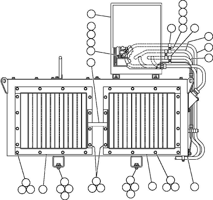 Кабель - 7J15 CH3937 KOMATSU