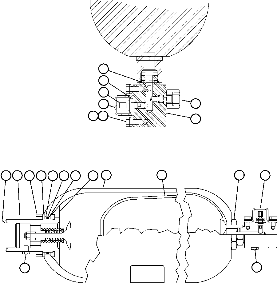 BLADDER ASSEMBLY XA0065 KOMATSU
