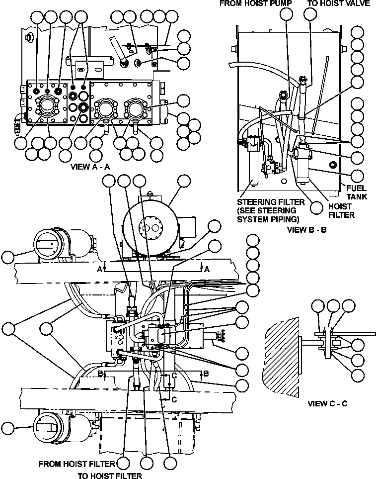 TANK, HYDRAULIC (SEE FIG 55621) EK4066 KOMATSU