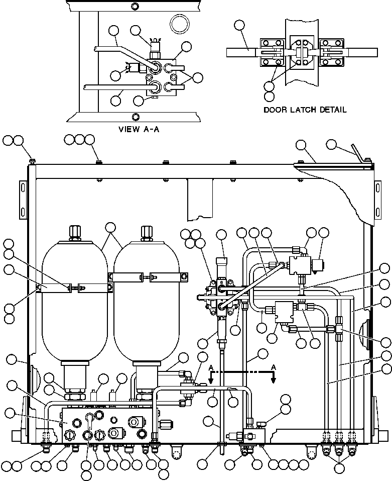 CABINET, BRAKE EF5925 KOMATSU