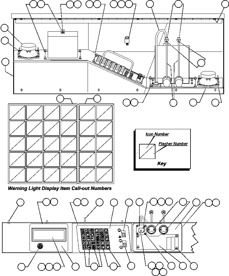 DECAL, STEERING SYSTEM PRESSURE EF5065 KOMATSU