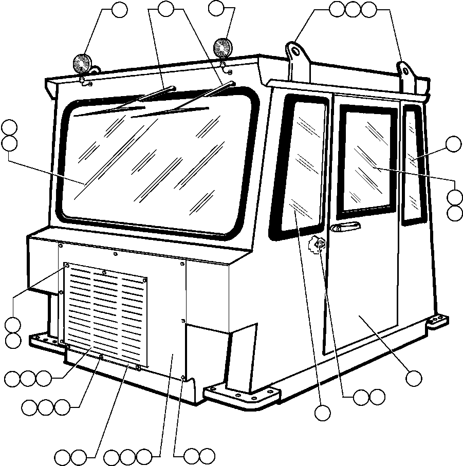 Резиновый профиль SM4376 KOMATSU