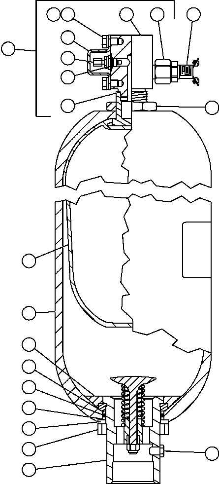 KIT, BLADDER REPAIR AK5064 KOMATSU
