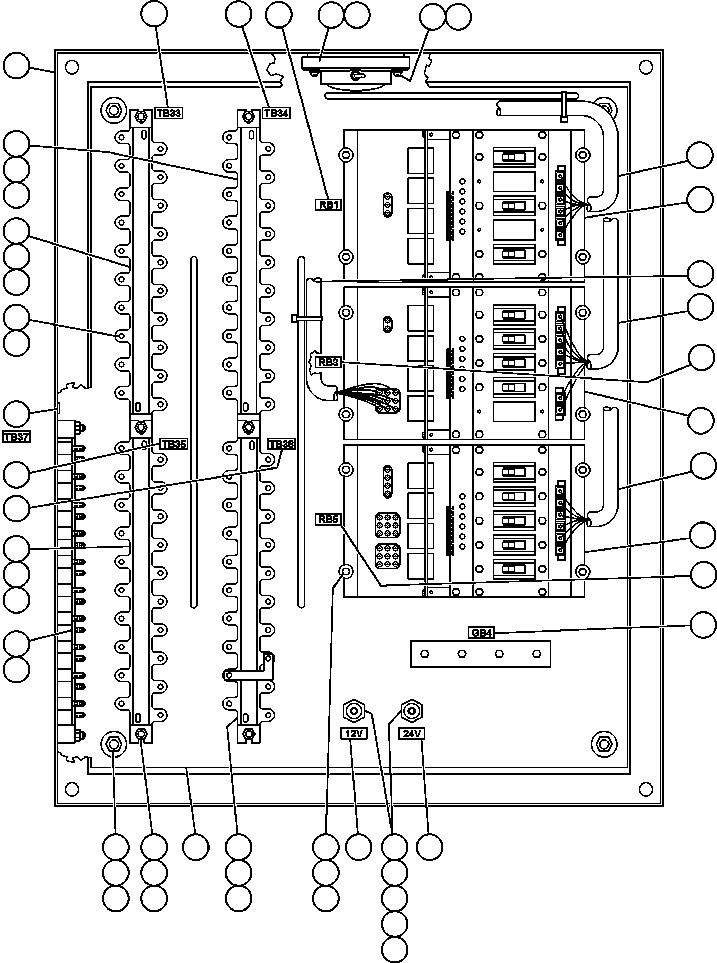 BOX, JUNCTION EG1407 KOMATSU