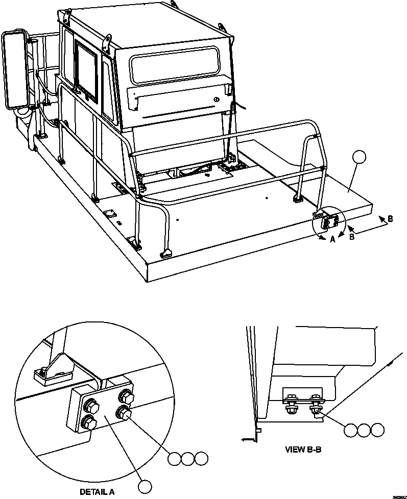 Пластина XB3686 KOMATSU