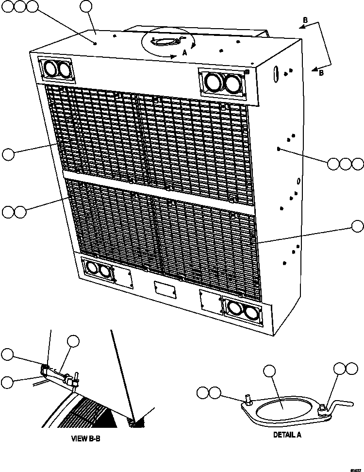 NUT, LEVER - 1/2" - 13NC 58F-81-00000 KOMATSU