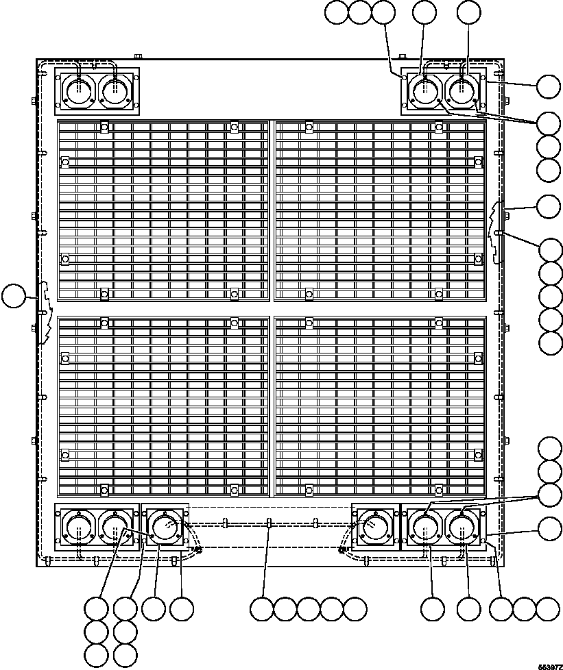 BOX, HEADLIGHT 58D-06-00740 KOMATSU