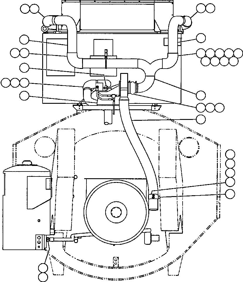 TUBE - R.H. EB2816 KOMATSU