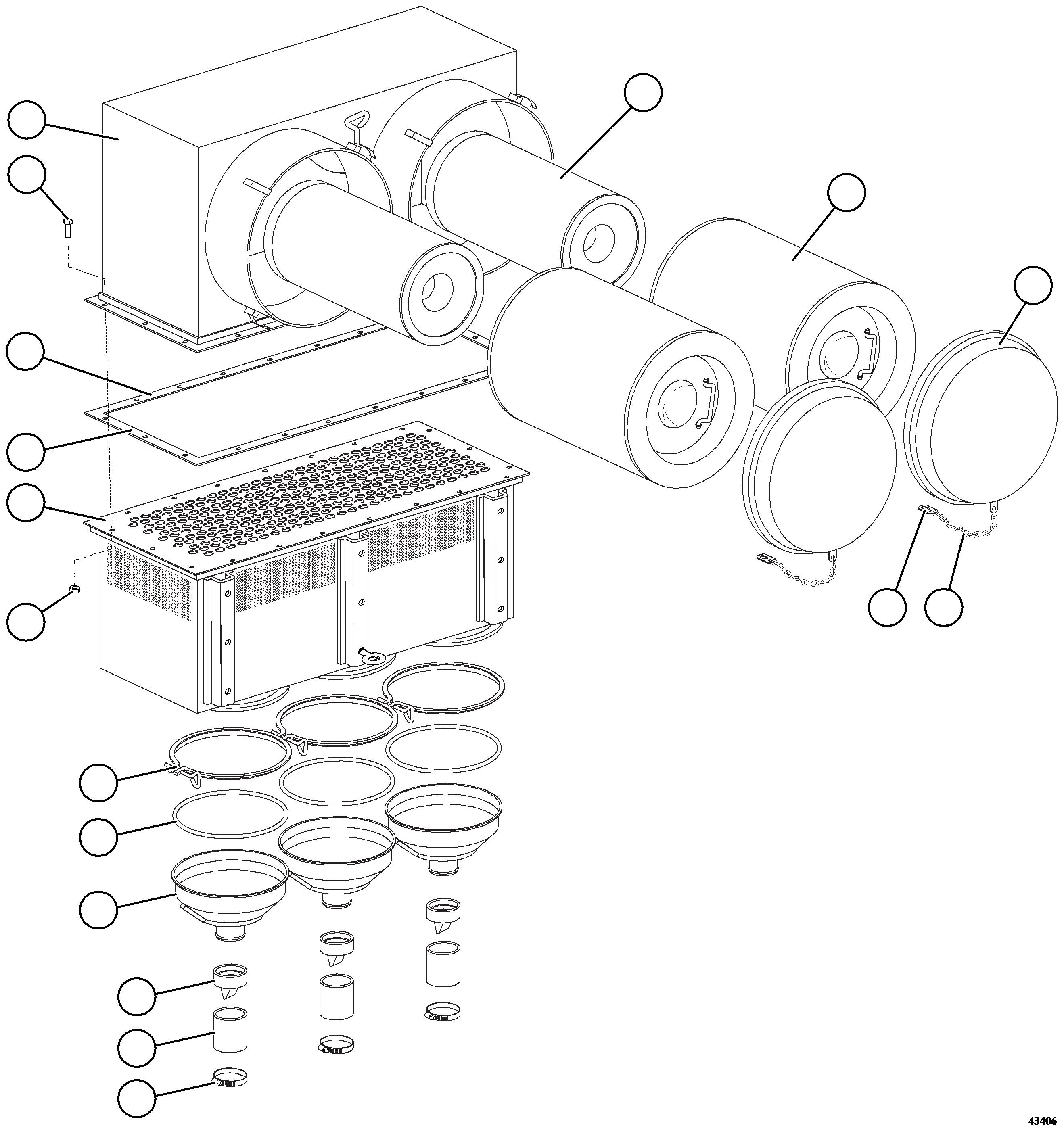 CUP ASSEMBLY 58F-02-00010 KOMATSU